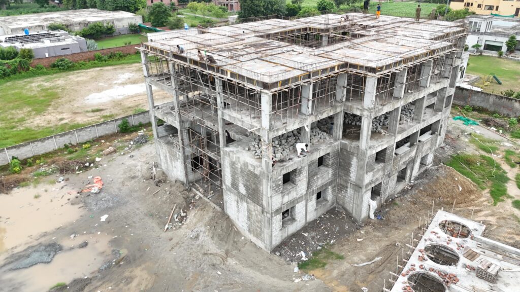 work in progress by pasban builders..